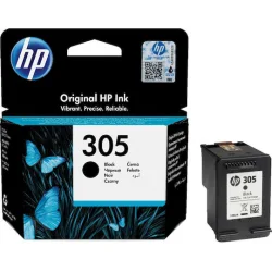 HP 305 Γνήσιο Μελάνι Εκτυπωτή InkJet Μαύρο (3YM61AE)