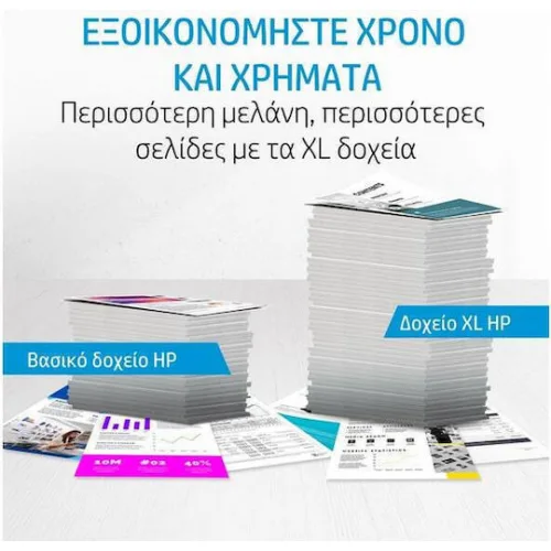 HP 653 Γνήσιο Μελάνι Εκτυπωτή InkJet Πολλαπλό (Color) (3YM74AE)
