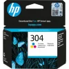 HP 304 Γνήσιο Μελάνι Εκτυπωτή InkJet Πολλαπλό (Color) (N9K05AE)