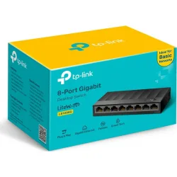 TP-LINK LS1008G v1 Unmanaged L2 Switch με 8 Θύρες Gigabit (1Gbps) Ethernet