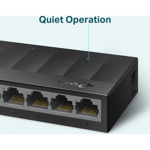 TP-LINK LS1008G v1 Unmanaged L2 Switch με 8 Θύρες Gigabit (1Gbps) Ethernet