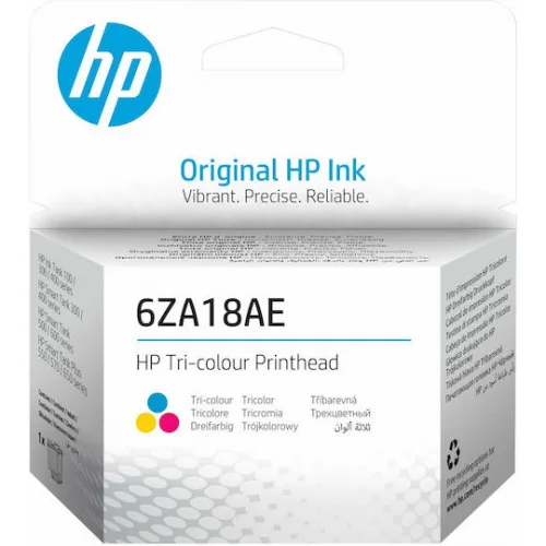 HP Γνήσιο Μελάνι Εκτυπωτή InkJet Πολλαπλό (Color) (6ZA18AE)