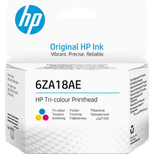 HP Γνήσιο Μελάνι Εκτυπωτή InkJet Πολλαπλό (Color) (6ZA18AE)