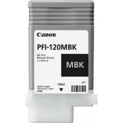 Canon PFI-120 Γνήσιο Μελάνι Εκτυπωτή InkJet Matte Μαύρο (2884C001)