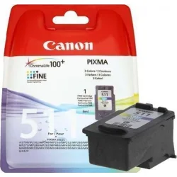 Canon CL-511 Γνήσιο Μελάνι Εκτυπωτή InkJet Πολλαπλό (Color) (2972B009)