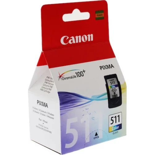 Canon CL-511 Γνήσιο Μελάνι Εκτυπωτή InkJet Πολλαπλό (Color) (2972B009)