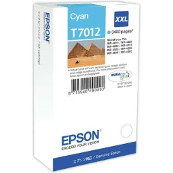 Epson T7012 Γνήσιο Μελάνι Εκτυπωτή InkJet Κυανό (C13T70124010)