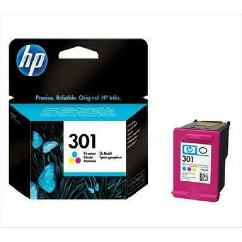 HP 301 Γνήσιο Μελάνι Εκτυπωτή InkJet Πολλαπλό (Color) (CH562EE)