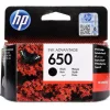 HP 650 Γνήσιο Μελάνι Εκτυπωτή InkJet Μαύρο (CZ101AE)