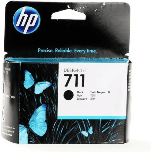 HP 711 Γνήσιο Μελάνι Εκτυπωτή InkJet Μαύρο (CZ133A)