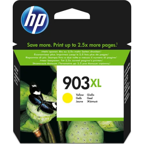 HP 903XL Γνήσιο Μελάνι Εκτυπωτή InkJet Κίτρινο (T6M11AE)