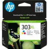 HP 303XL Γνήσιο Μελάνι Εκτυπωτή InkJet Πολλαπλό (Color) (T6N03AE)