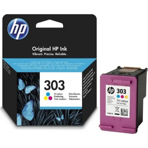 HP 303 Γνήσιο Μελάνι Εκτυπωτή InkJet Πολλαπλό (Color) (T6N01AE)