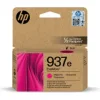 HP 937e EvoMore Γνήσιο Μελάνι Εκτυπωτή InkJet Ματζέντα (4S6W7NE)
