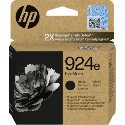 HP 924e EvoMore Γνήσιο Μελάνι Εκτυπωτή InkJet Μαύρο (4K0V0NE)