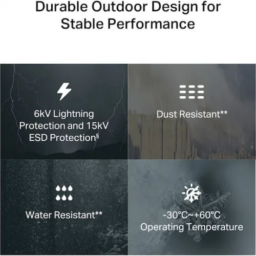 TP-LINK TL-MR100 Outdoor v1 Ασύρματο 4G Router