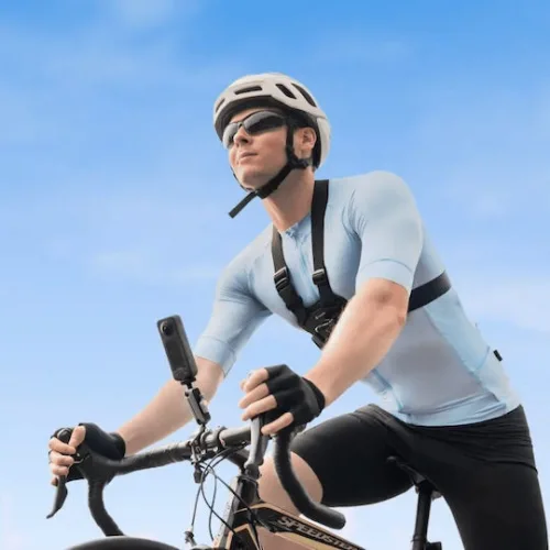 Insta360 Bike Bundle ONE with Invisible Selfie Stick Ιμάντας Στήριξης Στήθους for Insta360 CINSAAVN