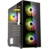 Kolink Observatory HF Glass ARGB Gaming Midi Tower Κουτί Υπολογιστή με Πλαϊνό Παράθυρο Μαύρο