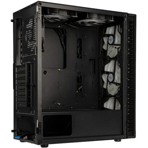 Kolink Observatory HF Glass ARGB Gaming Midi Tower Κουτί Υπολογιστή με Πλαϊνό Παράθυρο Μαύρο