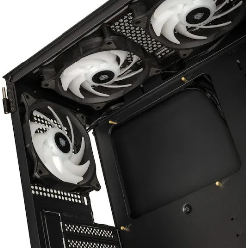 Kolink Observatory HF Glass ARGB Gaming Midi Tower Κουτί Υπολογιστή με Πλαϊνό Παράθυρο Μαύρο