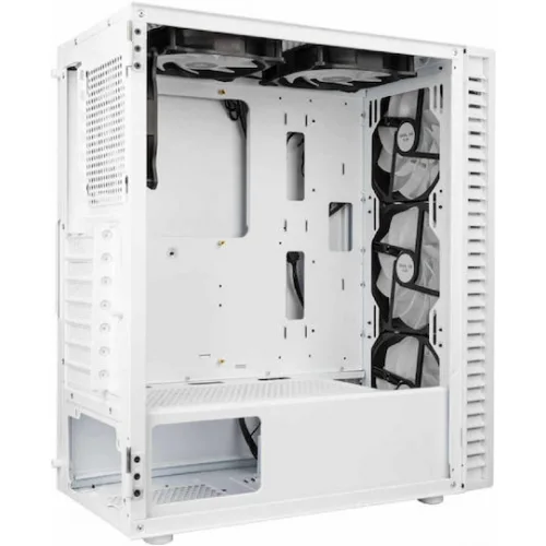 Kolink Observatory HF Glass ARGB Gaming Midi Tower Κουτί Υπολογιστή με Πλαϊνό Παράθυρο Λευκό