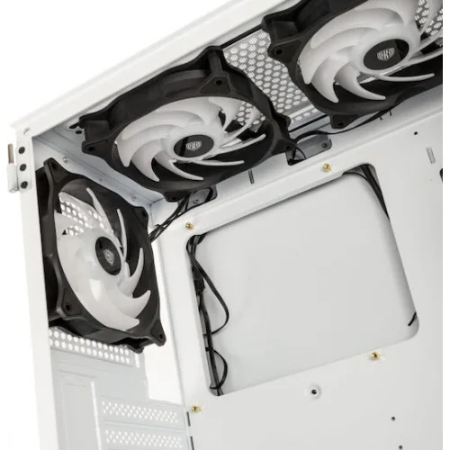 Kolink Observatory HF Mesh ARGB Gaming Midi Tower Κουτί Υπολογιστή με Πλαϊνό Παράθυρο Λευκό