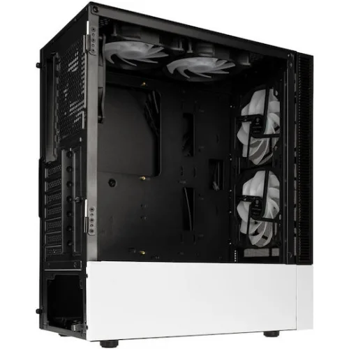 Kolink Observatory MX Mesh ARGB Gaming Midi Tower Κουτί Υπολογιστή με Πλαϊνό Παράθυρο Μαύρο / Λευκό