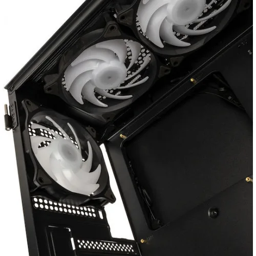 Kolink Observatory MX Mesh ARGB Gaming Midi Tower Κουτί Υπολογιστή με Πλαϊνό Παράθυρο Μαύρο / Λευκό