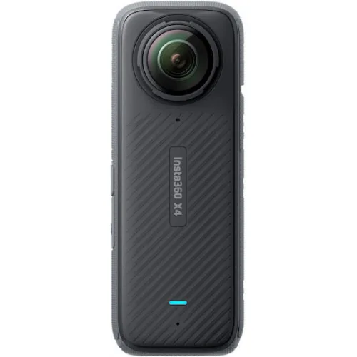 Insta360 X4 Action Camera 8K Λήψης 360° Υποβρύχια με Οθόνη Αφής 2.5" και Wi-Fi Μαύρη