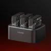 Insta360 Ace Series Fast Charge Hub Charger για Insta360 Ace, Ace Pro Ace Pro 2/Ace Pro/Ace