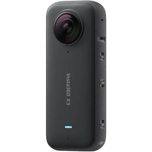 Insta360 X3 Action Camera 5K Λήψης 360° Υποβρύχια με Οθόνη Αφής 2.29" και Wi-Fi Μαύρη