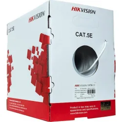 Hikvision U/UTP Cat.5e Καλώδιο Δικτύου Ethernet 305m Κόκκινο