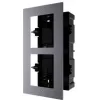 Hikvision DS-KD-ACF2/S Πρόσοψη για Μπουτονιέρα Θυροτηλεφώνου για Χωνευτή Τοποθέτηση 2 Module