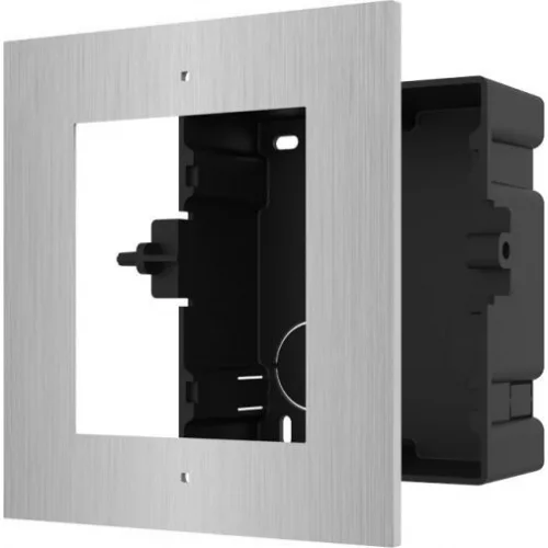 Hikvision Πρόσοψη για Μπουτονιέρα Θυροτηλεφώνου για Χωνευτή Τοποθέτηση 1 Module