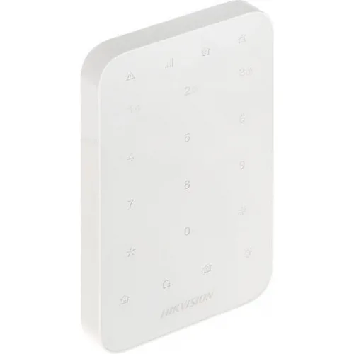 Hikvision Ασύρματο Πληκτρολόγιο Συναγερμού Αφής σε Λευκό Χρώμα DS-PK1-E-WE