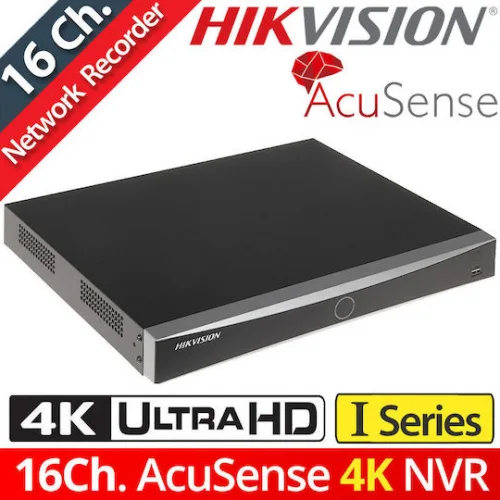 Hikvision DS-7616NXI-I2/S(C) Καταγραφικό NVR 16 Καναλιών με Ανάλυση 4K