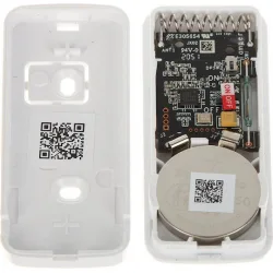 Hikvision Αισθητήρας Πόρτας/Παραθύρου Μπαταρίας σε Μαύρο Χρώμα DS-PDMCS-EG2-WE Black