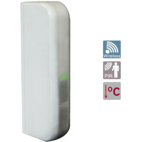 Hikvision Αισθητήρας Κίνησης PET Μπαταρίας με Εμβέλεια 10m σε Λευκό Χρώμα DS-PDC10AM-EG2-WE