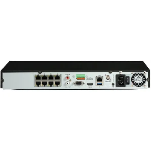Hikvision Καταγραφικό NVR 8 Καναλιών με Ανάλυση 4K DS-7608NXI-I2/8P/S(E)