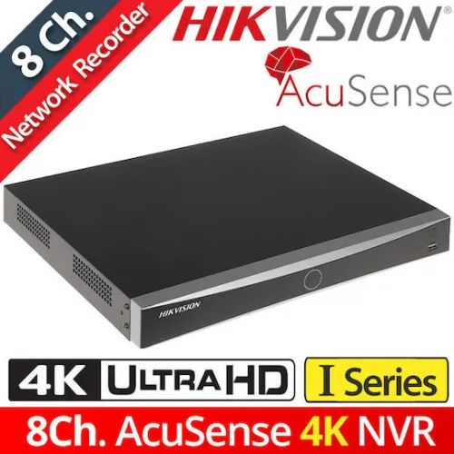 Hikvision Καταγραφικό NVR 8 Καναλιών με Ανάλυση 4K DS-7608NXI-I2/S(E)
