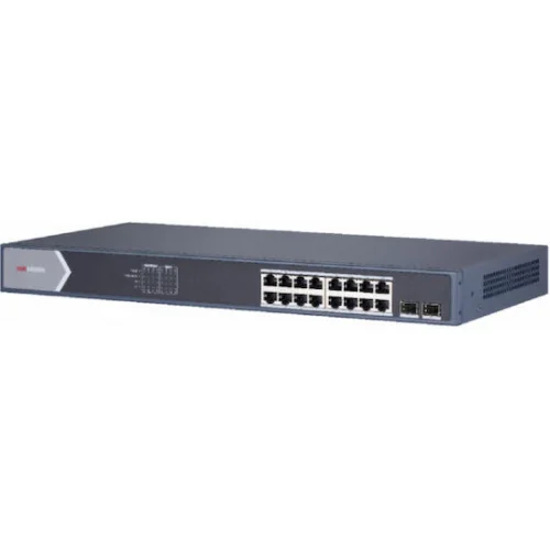 Hikvision DS-3E1518P-SI Managed L2 PoE+ Switch με 16 Θύρες Gigabit (1Gbps) Ethernet και 2 SFP Θύρες