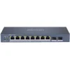 Hikvision DS-3E1510P-EI/M(O-STD) Managed L2 PoE+ Switch με 10 Θύρες Gigabit (1Gbps) Ethernet