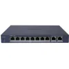 Hikvision DS-3E1510P-EI/M(O-STD) Managed L2 PoE+ Switch με 10 Θύρες Gigabit (1Gbps) Ethernet