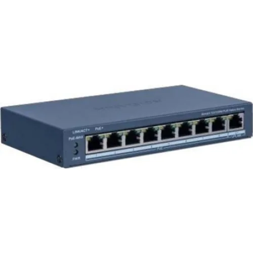 Hikvision DS-3E1510P-EI/M(O-STD) Managed L2 PoE+ Switch με 10 Θύρες Gigabit (1Gbps) Ethernet