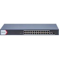 Hikvision DS-3E1526P-EI Managed L2 PoE+ Switch με 24 Θύρες Gigabit (1Gbps) Ethernet και 2 SFP Θύρες