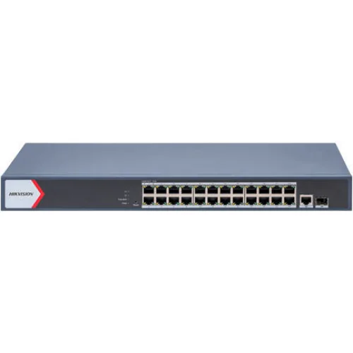 Hikvision DS-3E1526P-EI Managed L2 PoE+ Switch με 24 Θύρες Gigabit (1Gbps) Ethernet και 2 SFP Θύρες