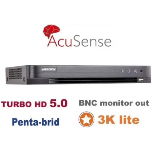 Hikvision Καταγραφικό DVR 2 Καναλιών με Ανάλυση Full HD+ iDS-7204HQHI-M1/XT(STD)