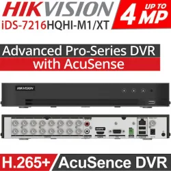 Hikvision Καταγραφικό HVR με Ανάλυση Full HD+ iDS-7216HQHI-M1/XT