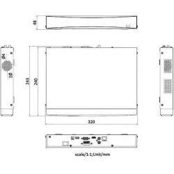 Hikvision Καταγραφικό NVR 16 Καναλιών με Ανάλυση 4K DS-7616NXI-K2/16P(D)