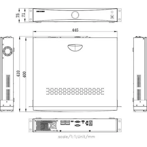 Hikvision Καταγραφικό NVR 32 Καναλιών με Ανάλυση 4K DS-7732NXI-K4-A